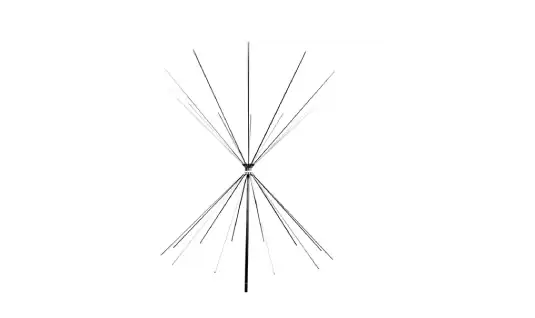 High-Power VHF/UHF Biconical Antenna